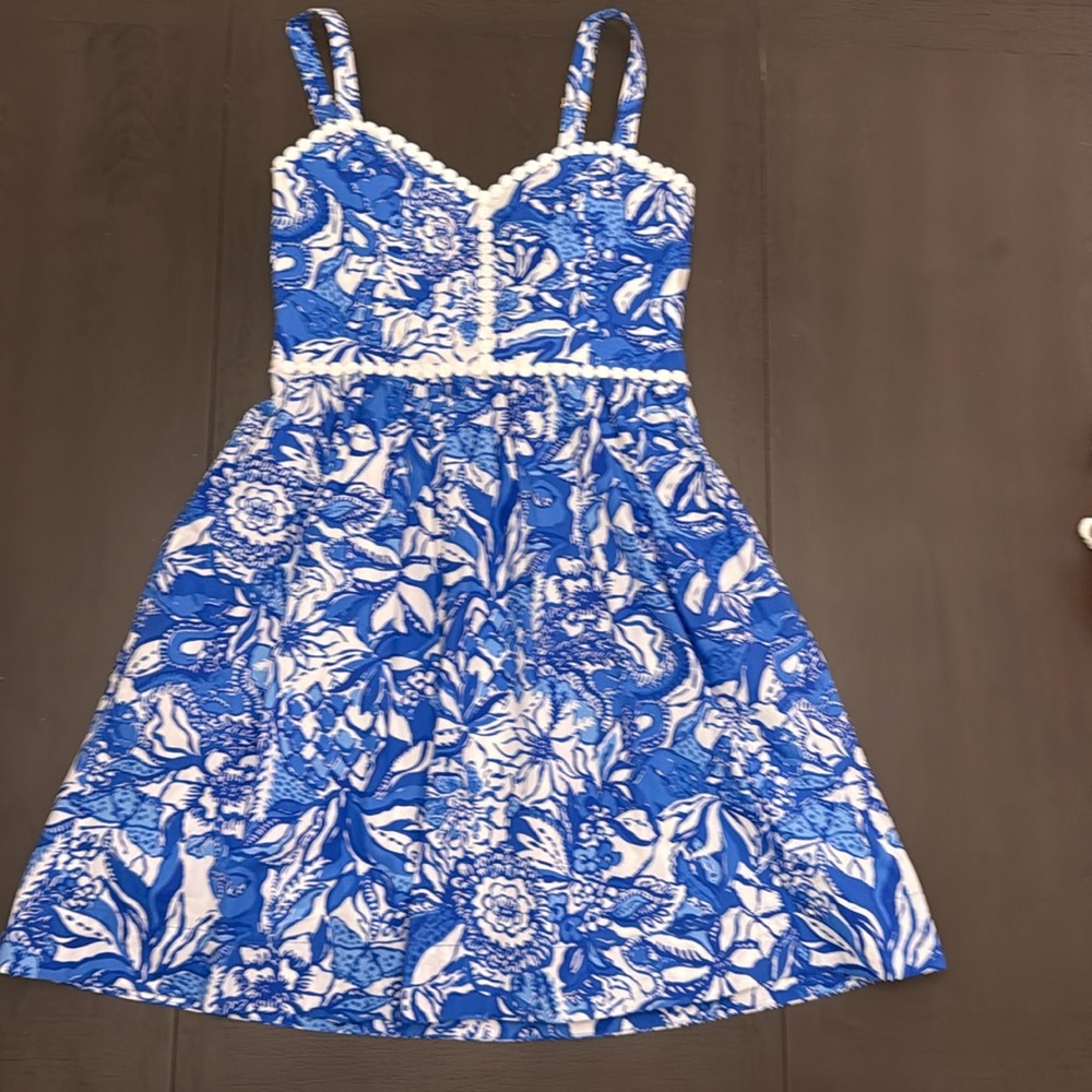 Lilly Pulitzer tie back sundress size 0